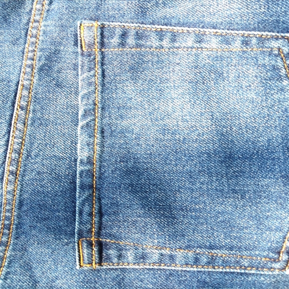 Time and True Ladies Denim Patch Work Skirt - Picture 7 of 7